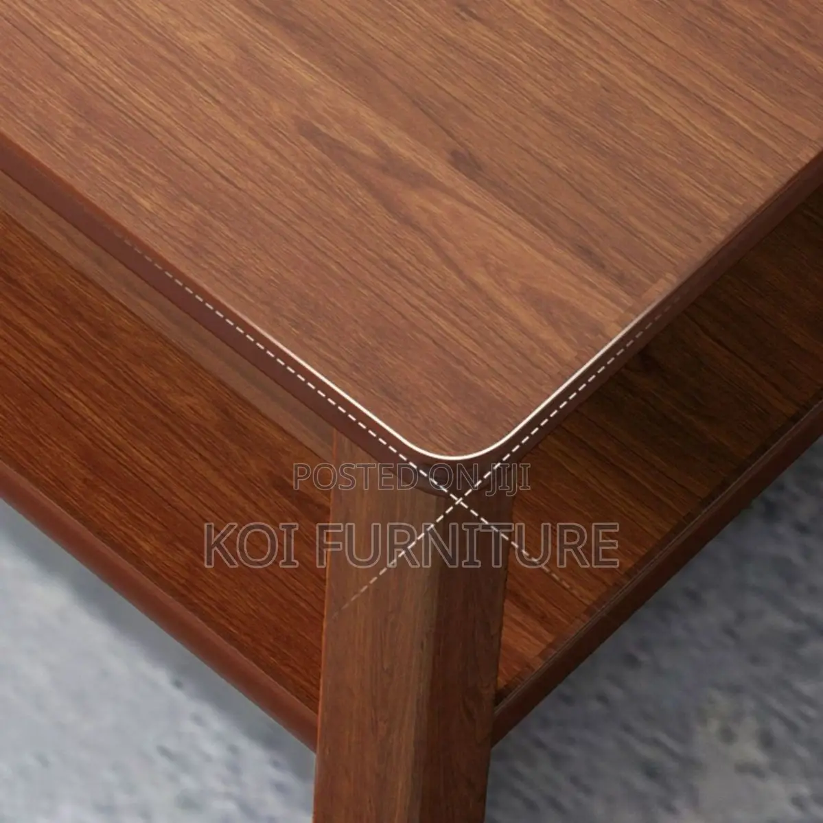 Coffee Table; Solid Mahogany Executive Home Office Coffee Table