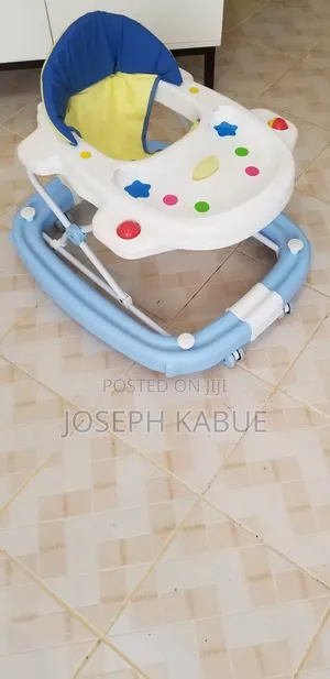 Baby Walker Blue/ White