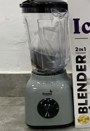 Icona 2-in-1 Blender – Versatile Blending and Grinding.