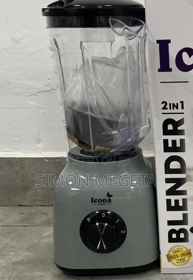 Icona 2-in-1 Blender – Versatile Blending and Grinding.
