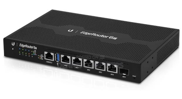 Ubiquiti Edgerouter Er-6p Gigabit Router With Sfp