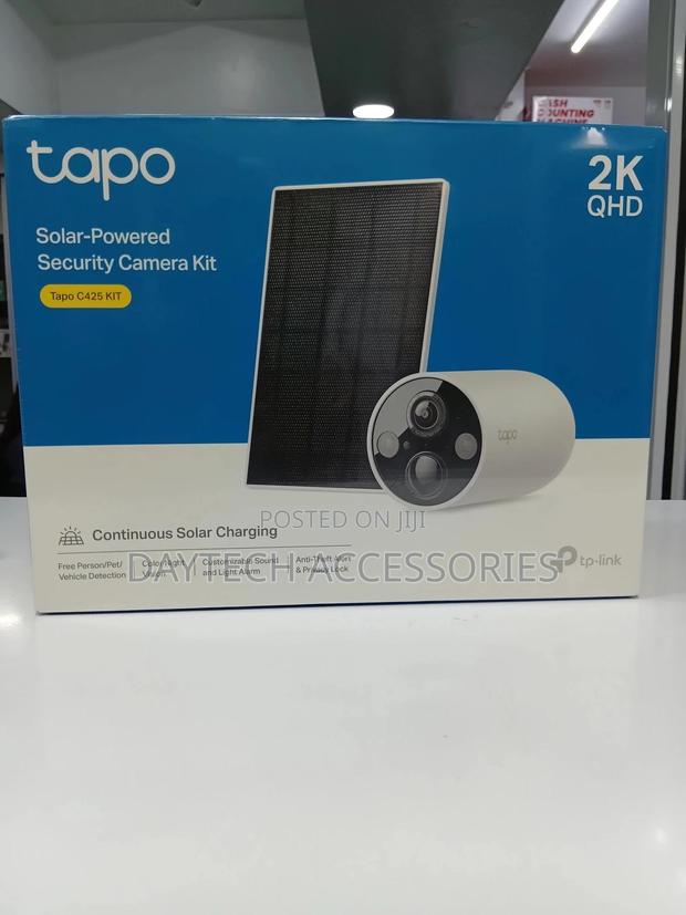 Tp-Link Tapo C425 Solar-Powered Smart Wire-Free Security Camera Kit - thumbnail 2