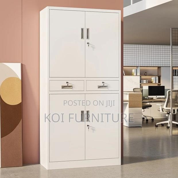Office Cabient; Spacious Four Doors Executive Office Filing Cabinet - main view