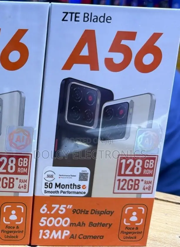 New ZTE Blade A56 128 GB