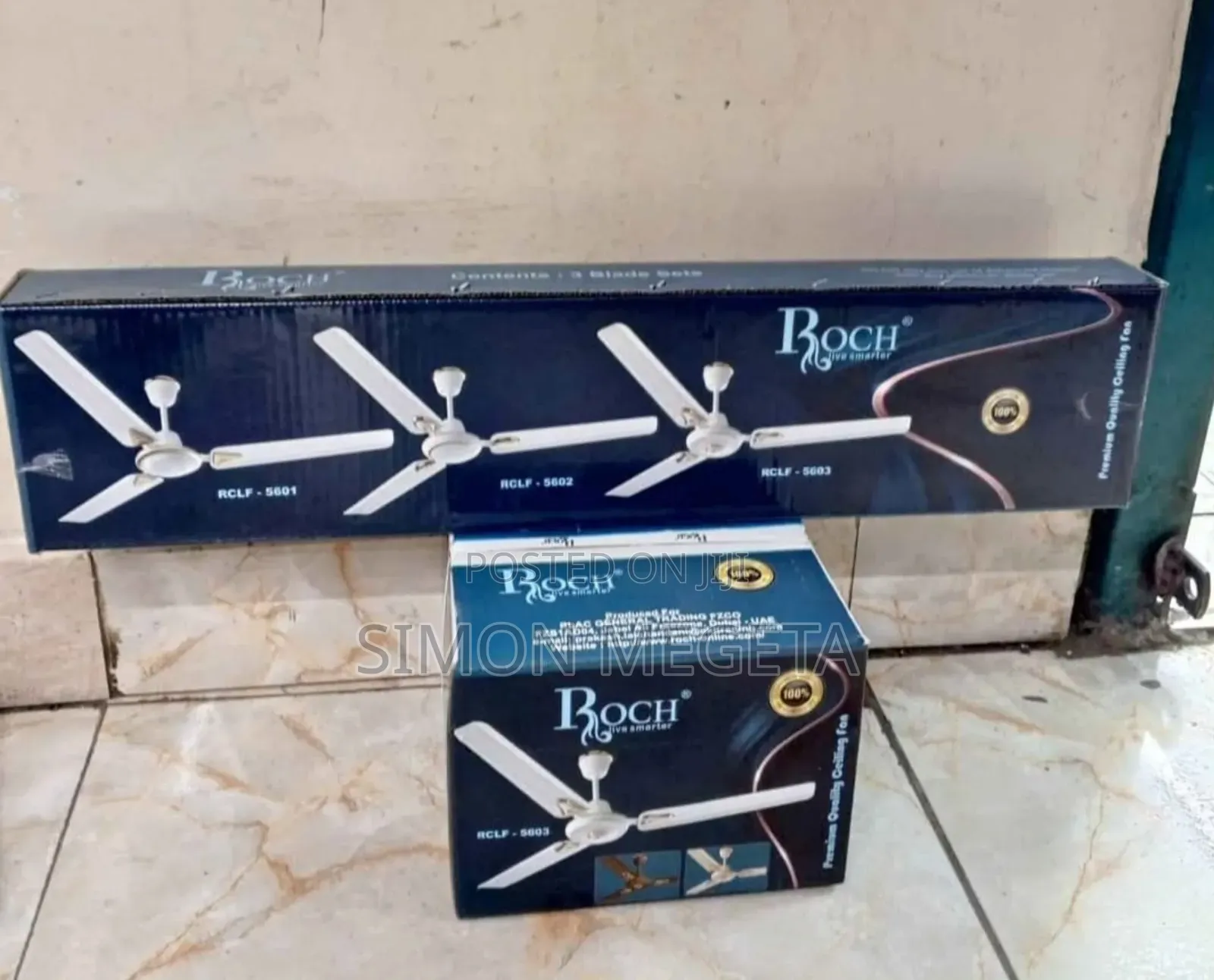 Roch 56′′ Ceiling Fan – Sleek and Powerful.
