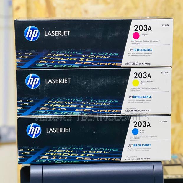 Hp 203a Toner Cartridge (Cf543a) C/M/Y