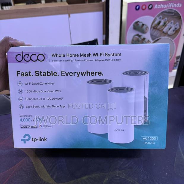 Tp Link Deco E4 Whole Mesh Wifi System [ Ac 1200 // Deco E4]