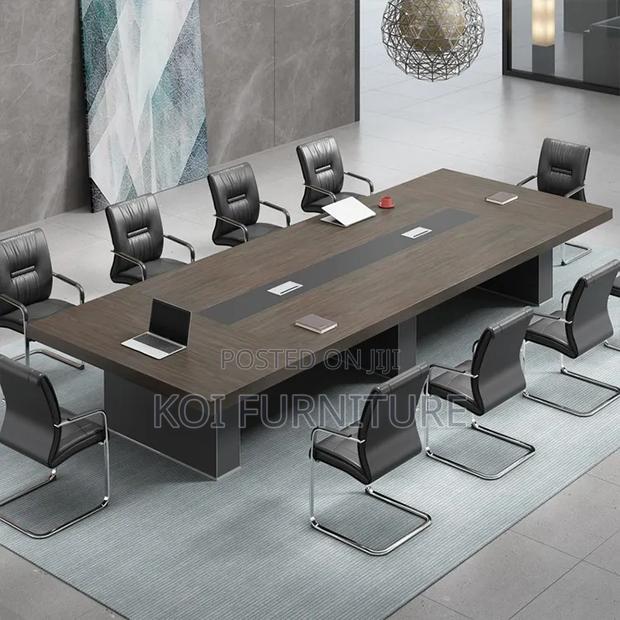 Boardroom Table; 3000mm Executive Long Meeting Boardroom Table - thumbnail 2