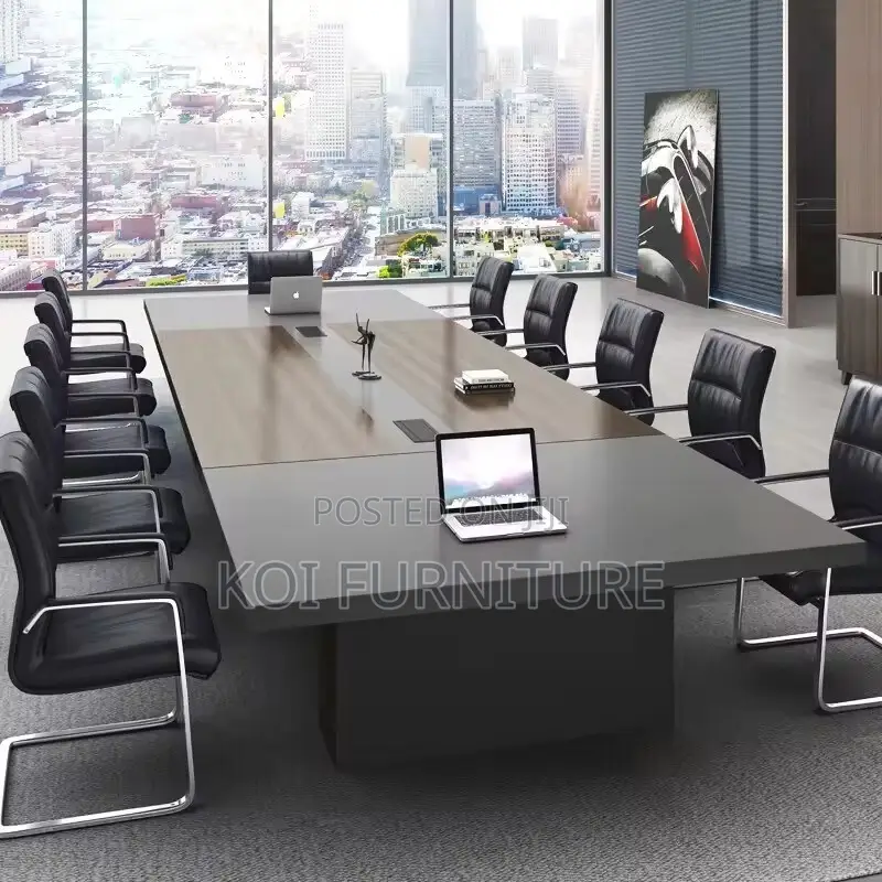 Boardroom Table; 3000mm Executive Long Meeting Boardroom Table