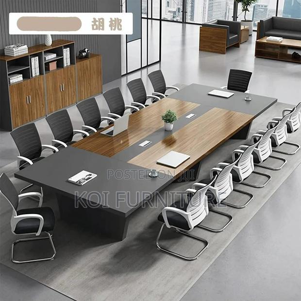 Boardroom Table; 3000mm Executive Long Meeting Boardroom Table - thumbnail 6
