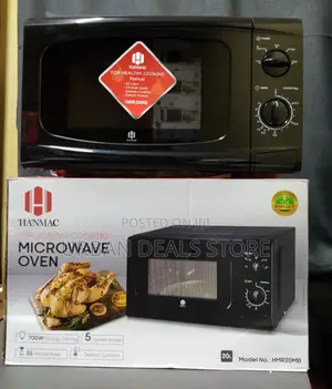 Hanmac 20l Manual Black and White Microwave (3 Yrs Warranty)