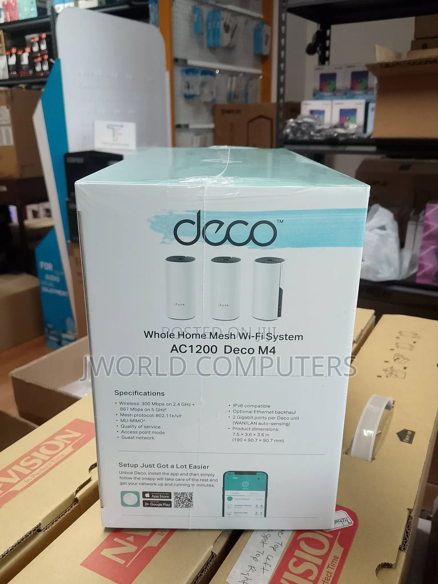 Tp-Link Deco M4 (3-Pack) || Tp-Link Deco M4 (3-Pack)