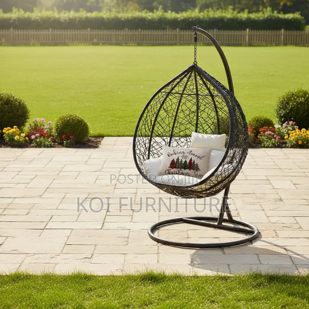 Home Chairs; Rattan Hammock Swing Egg Shaped Balcony Outdoor Chairs