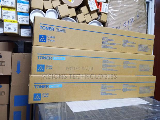 HGH Quality Cyan Konica Minolta Toner Cartridge (Tn-324)