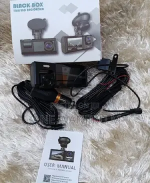 3 in 1 Dash Cam Front, Inner Rear