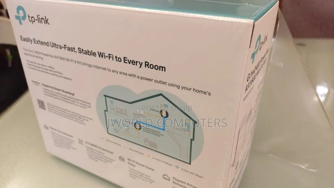 Tp-Link Pgw2440kit G.Hn2400 Powerline Ax1800 Wi-Fi 6 Kit