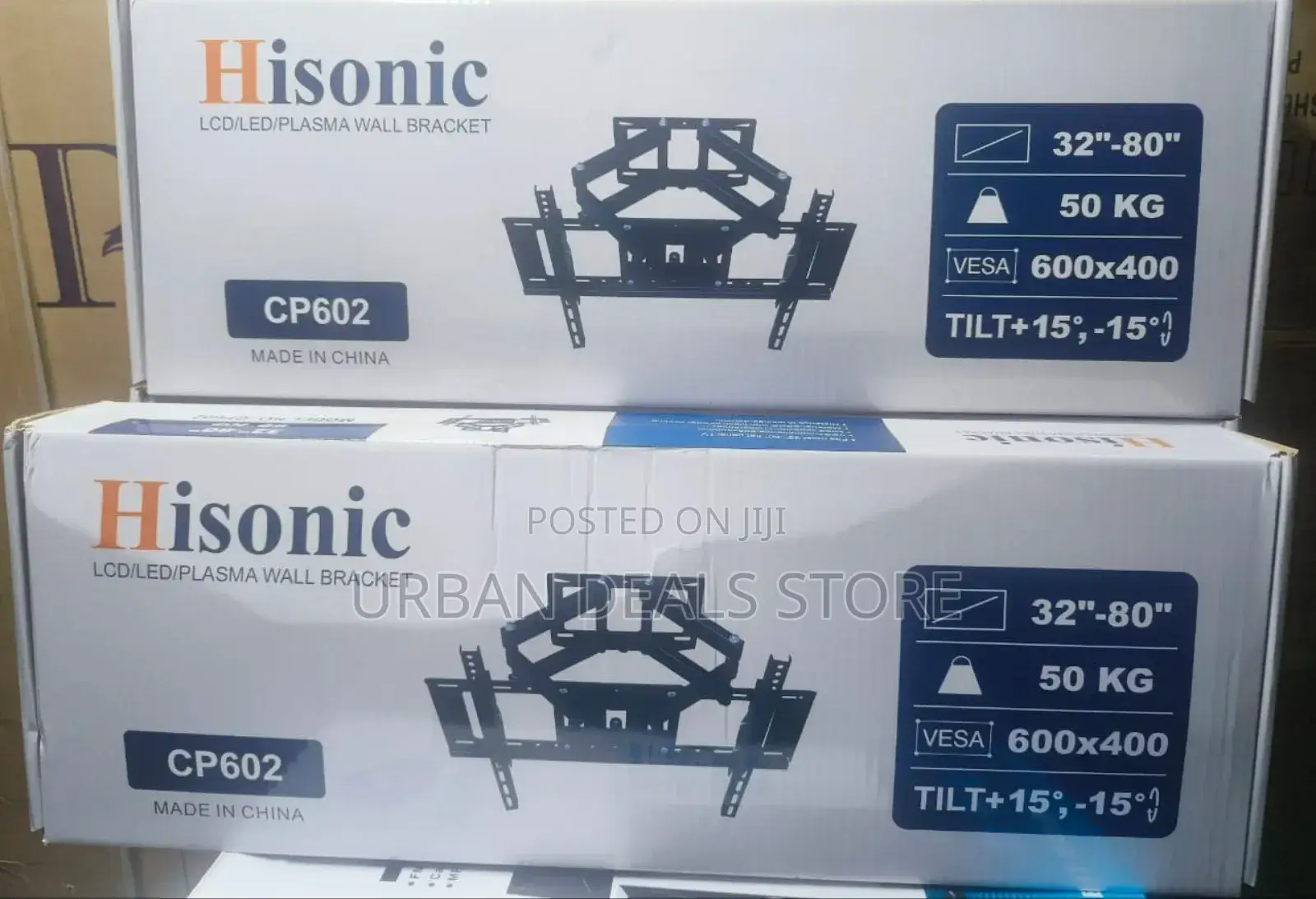 75p Double Arm Heavy Upto 85" Heavy Duty