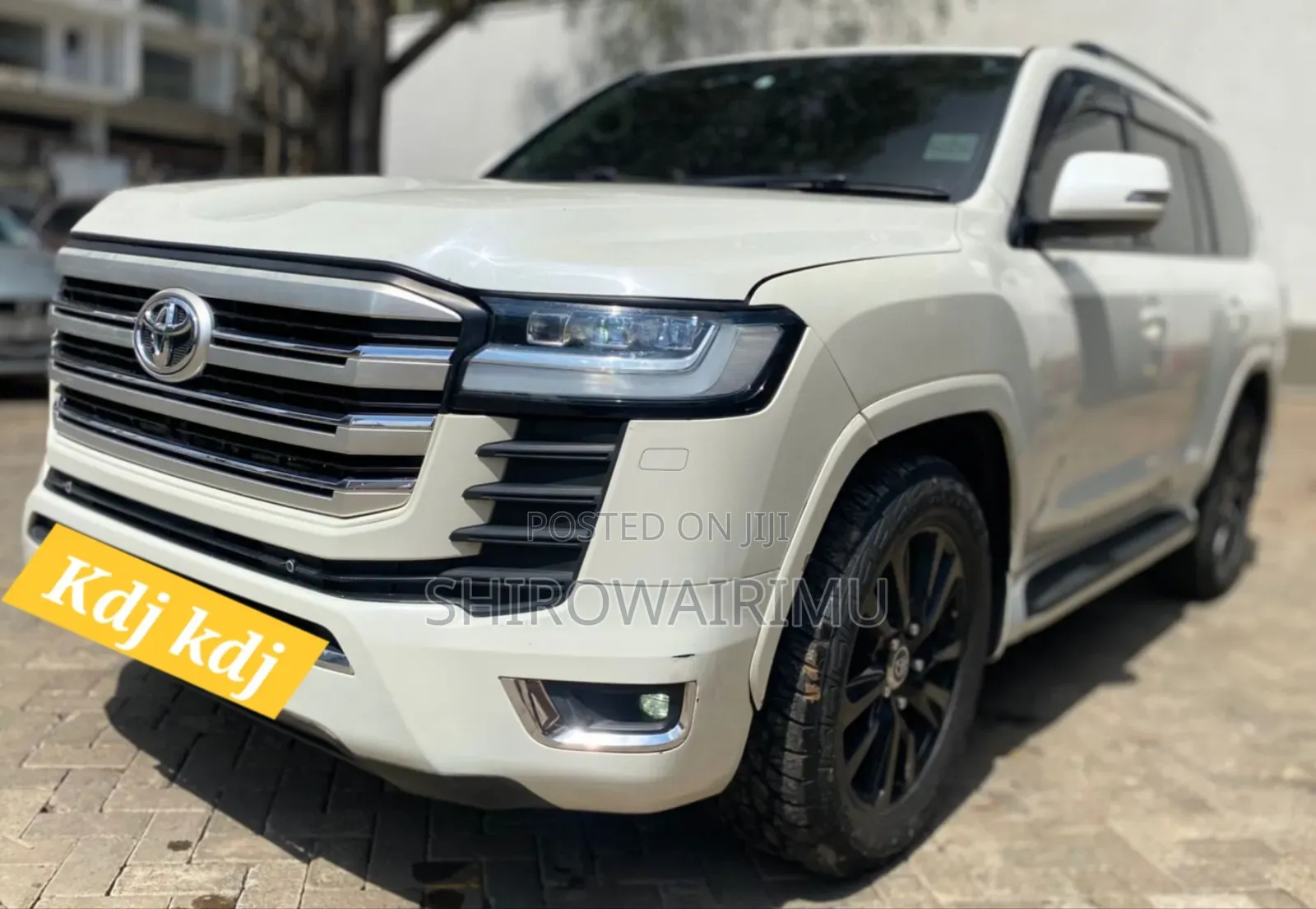 Toyota Land Cruiser 2015 Off white