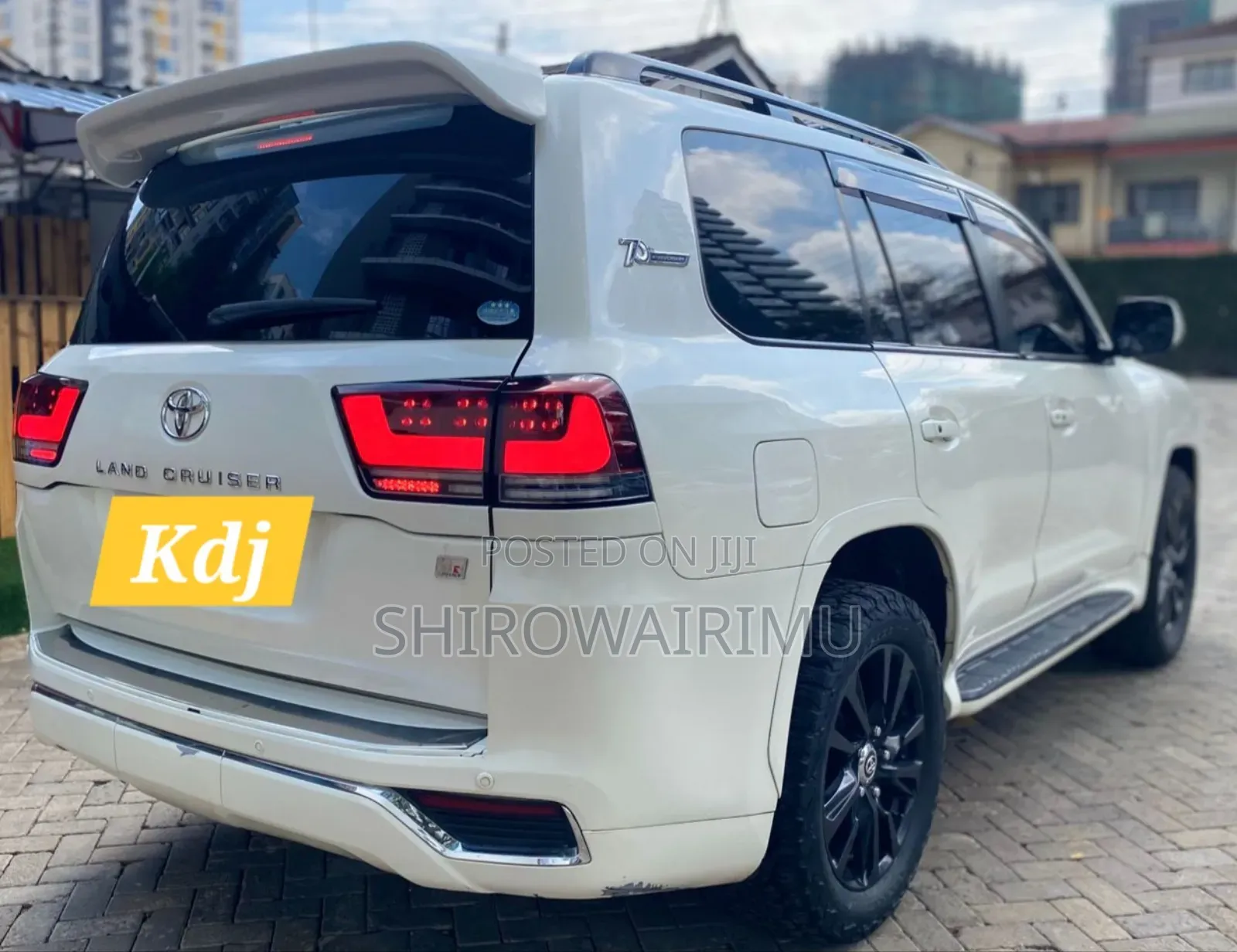 Toyota Land Cruiser 2015 Off white