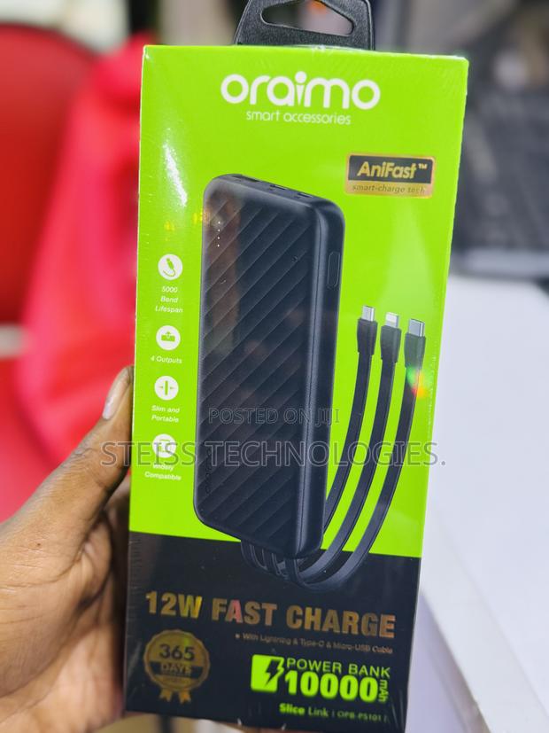 12w Oraimo 10000mah Powerbank. - main view