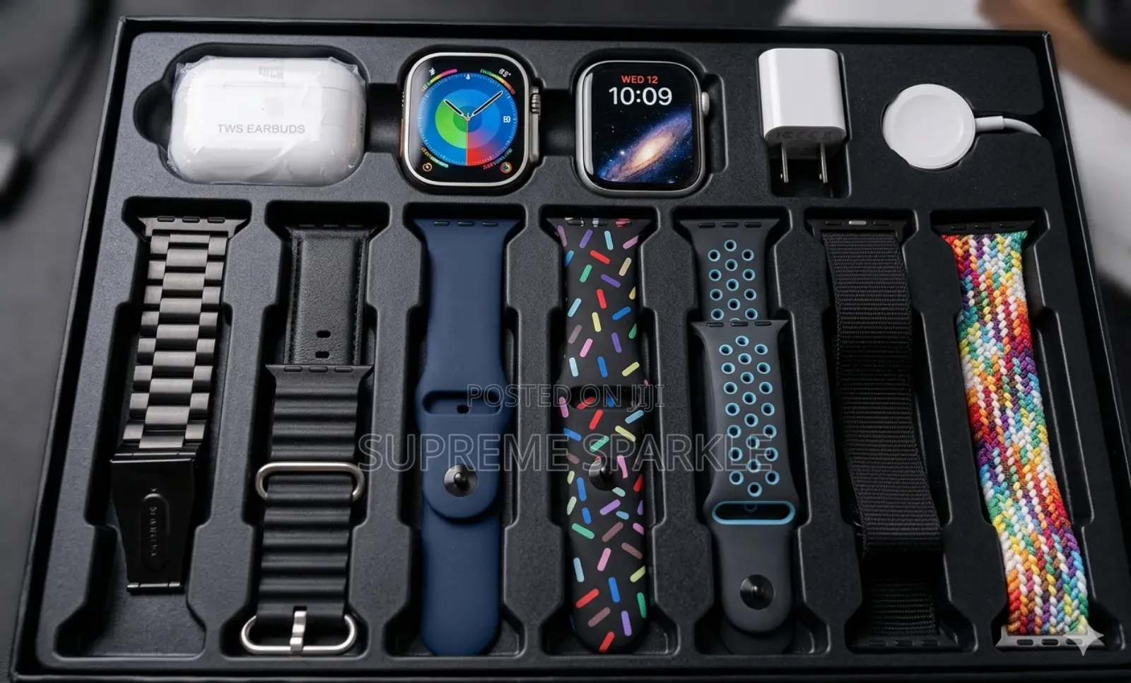 Generic I20 Ultra Max Smartwatch Set. 7 Straps
