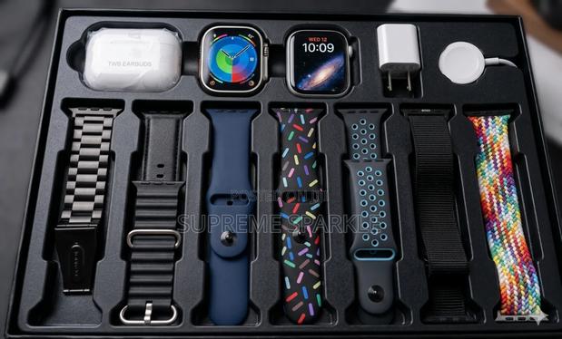 Generic I20 Ultra Max Smartwatch Set. 7 Straps