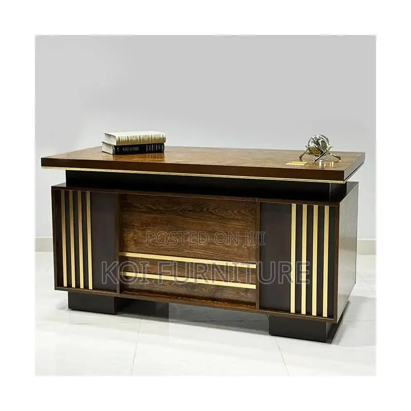 Office Desk; Golden 1400mm Executive Managers Senior Office Desk