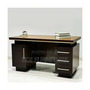 Office Desk; Golden 1400mm Executive Managers Senior Office Desk
