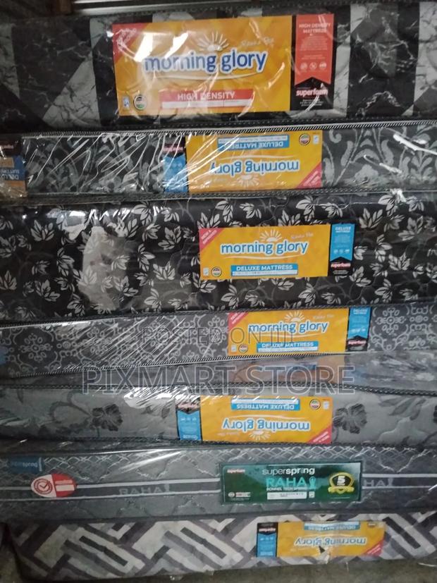 Mattress- Mattress 6 Inches, High Density, 6 by 6 Fts, Quilted Top