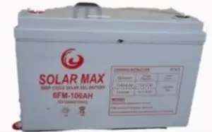Powerful 120ah Solar Battery/12v Solar Max