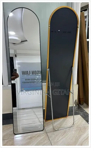 889-1 151cm *41*7cm Mini Classy Arched Aluminum Full Length Mirror