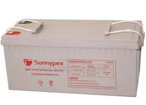 Sunnypex Deep Cycle Gel/Battery 120ah