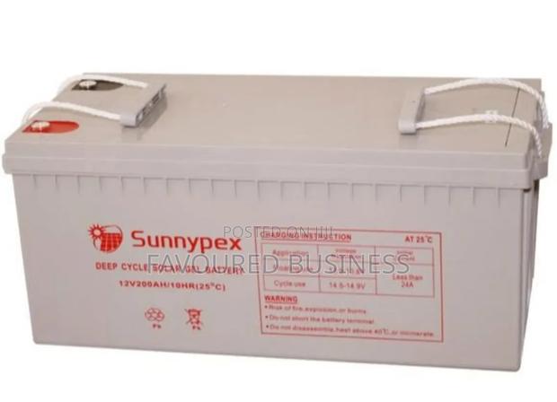 Sunnypex Deep Cycle Gel/Battery 120ah