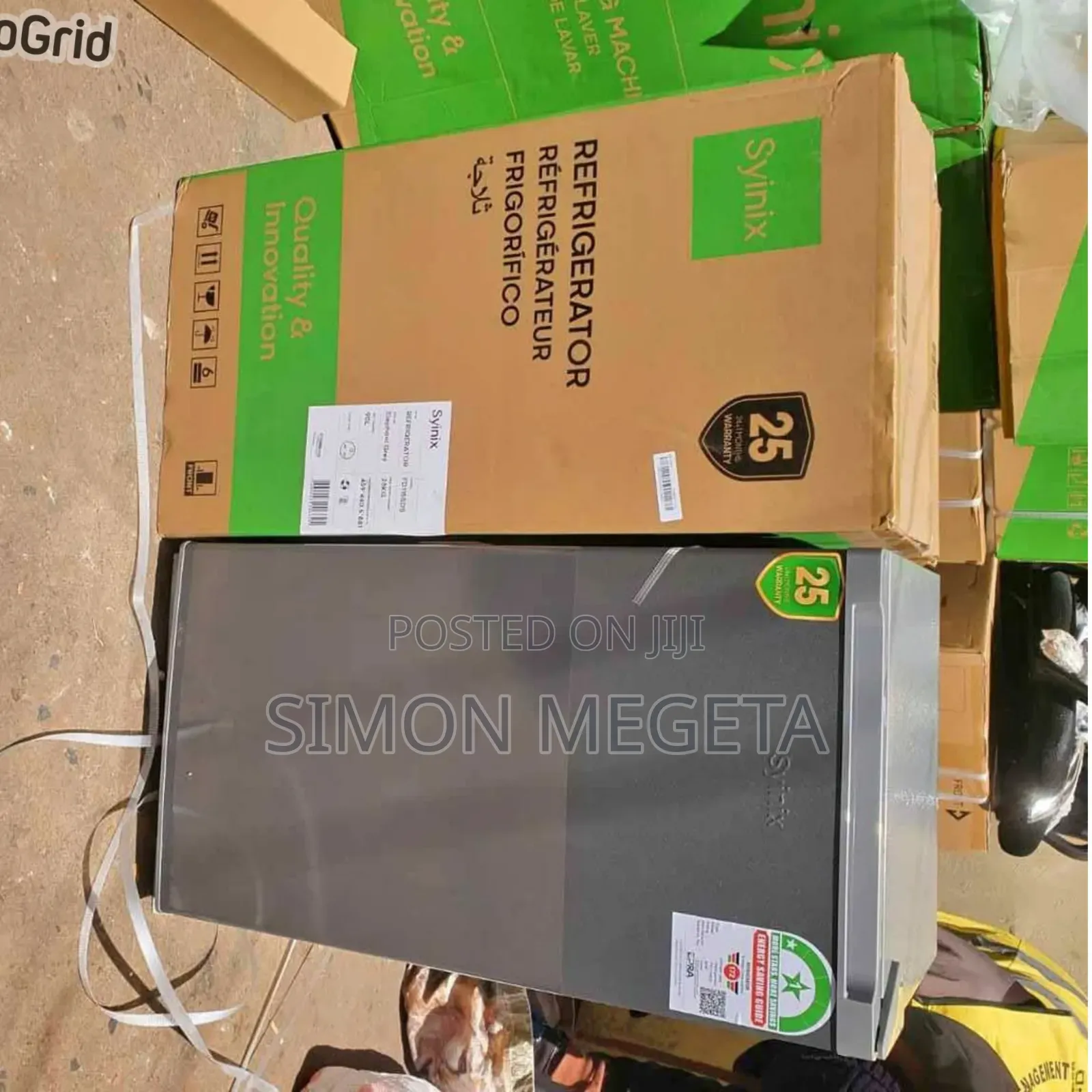 Available 90 Litres Synix Single Door Fridge