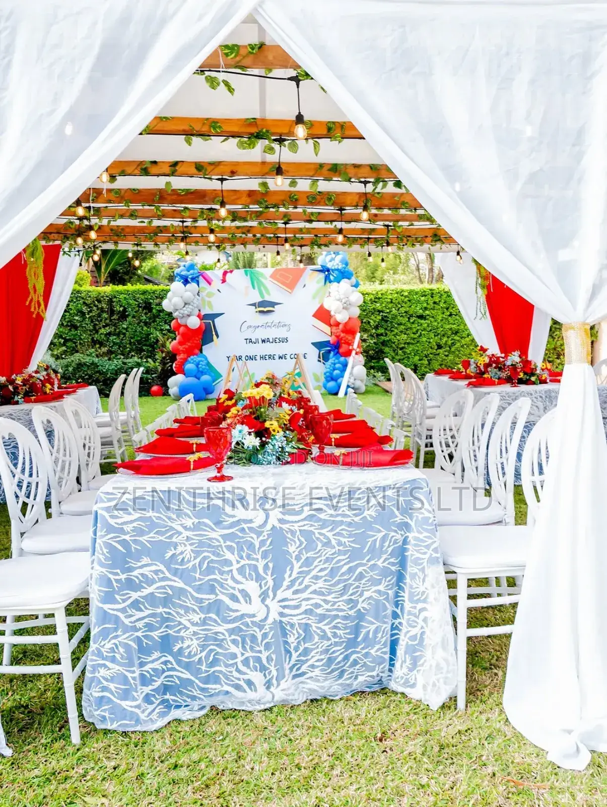Birthday Party Set Up