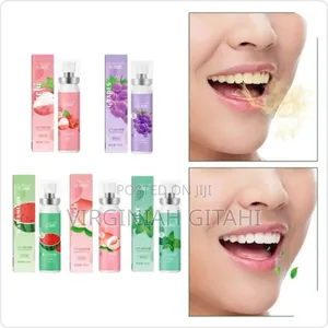 Oral Spray Mouth Freshener In Melon,Litchi,Peach And Orange