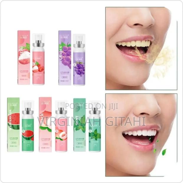 Oral Spray Mouth Freshener In Melon,Litchi,Peach And Orange