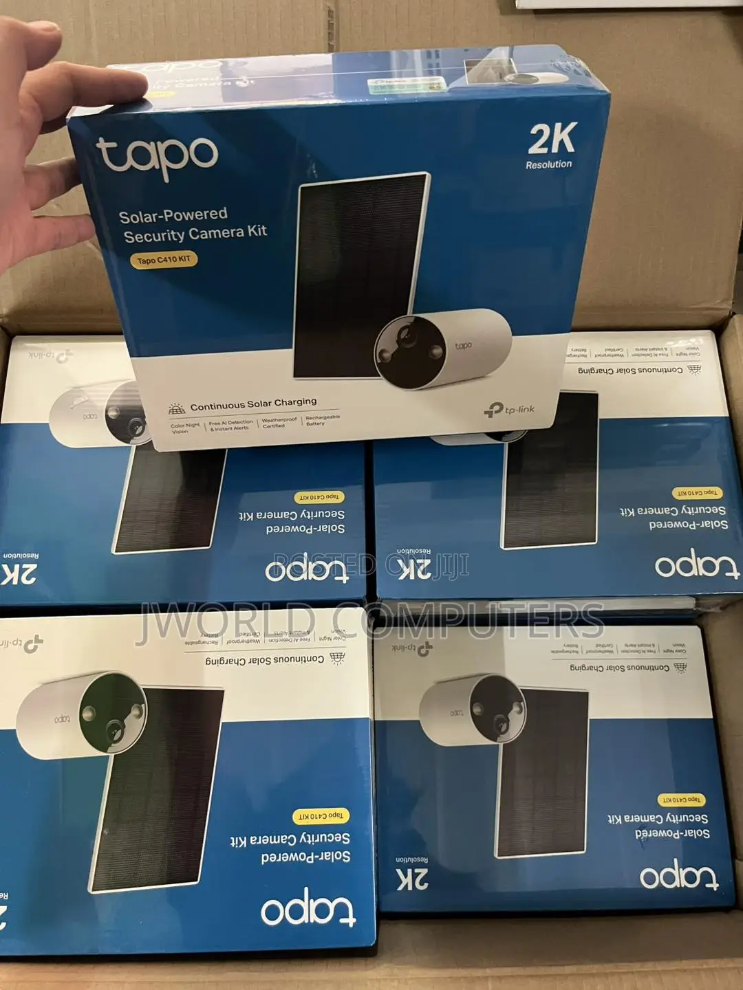 Tp-Link Tapo C410 Kit Solar-Powered Security Camera Kit - Tl-Tapo C410