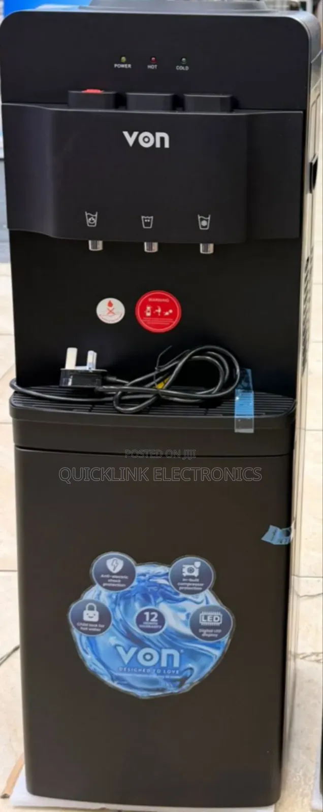 Von Electric Cooling Water Dispenser