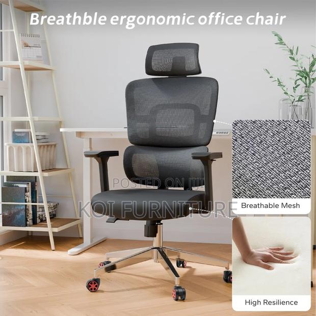 Office Chairs; High Back Orthopedic Executive Office Chair - thumbnail 10