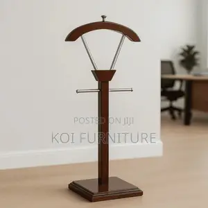 Office Hangers; Mahpgany Strong Home Office Coat Hanger