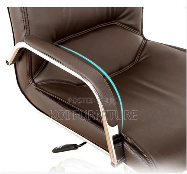 Office Chairs; Leather Executive Office Chair - thumbnail 5