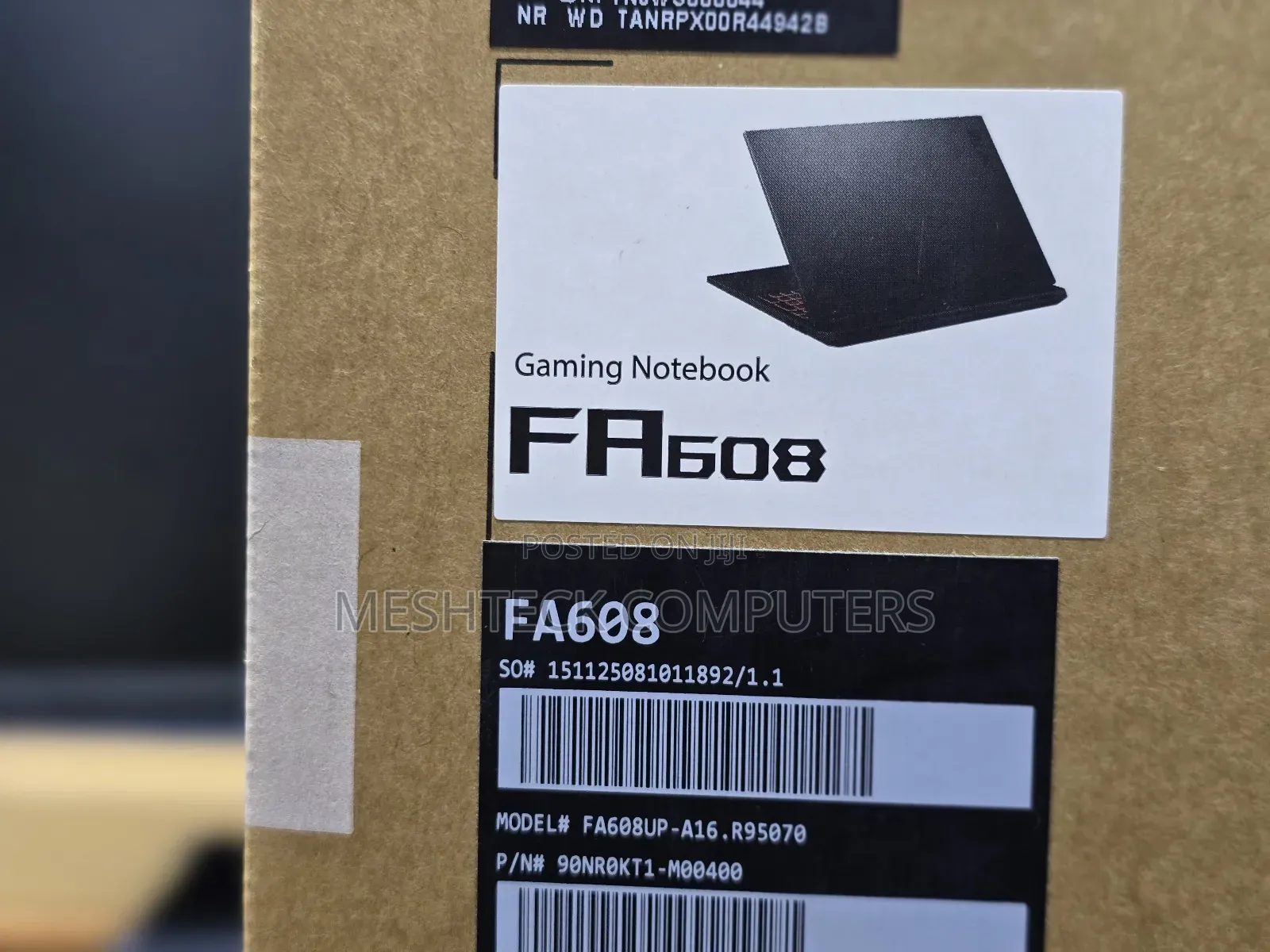 New Laptop Asus TUF Gaming F16 16GB AMD Ryzen 9 SSD 1T
