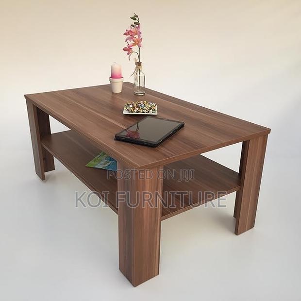Coffee Table; ,Mahogany Rectangular Coffee Table - thumbnail 2