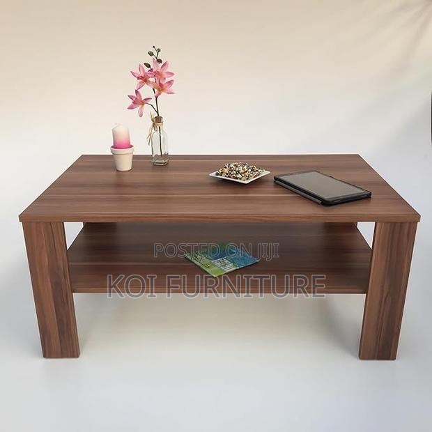 Coffee Table; ,Mahogany Rectangular Coffee Table - thumbnail 3
