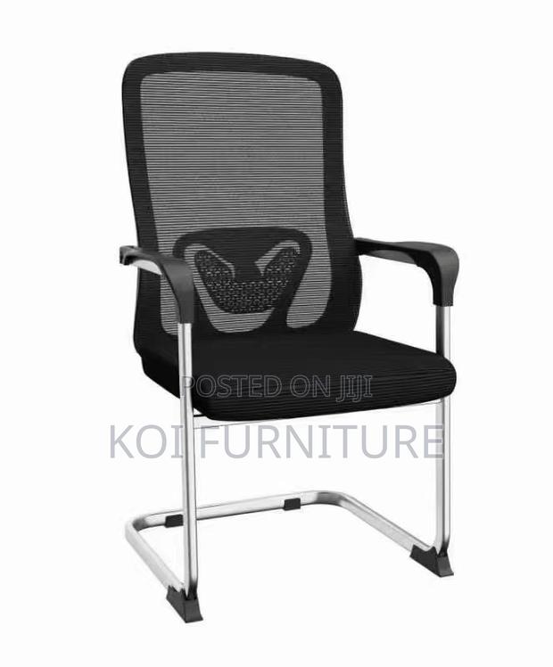 Office Chairs; Mesh Sled Office Chair - thumbnail 2