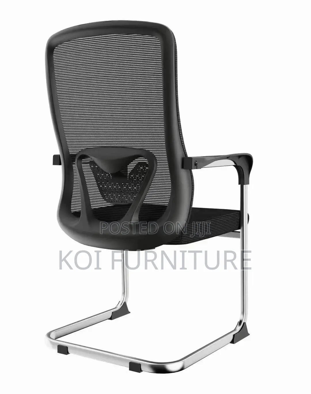 Office Chairs; Mesh Sled Office Chair