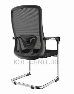 Office Chairs; Mesh Sled Office Chair