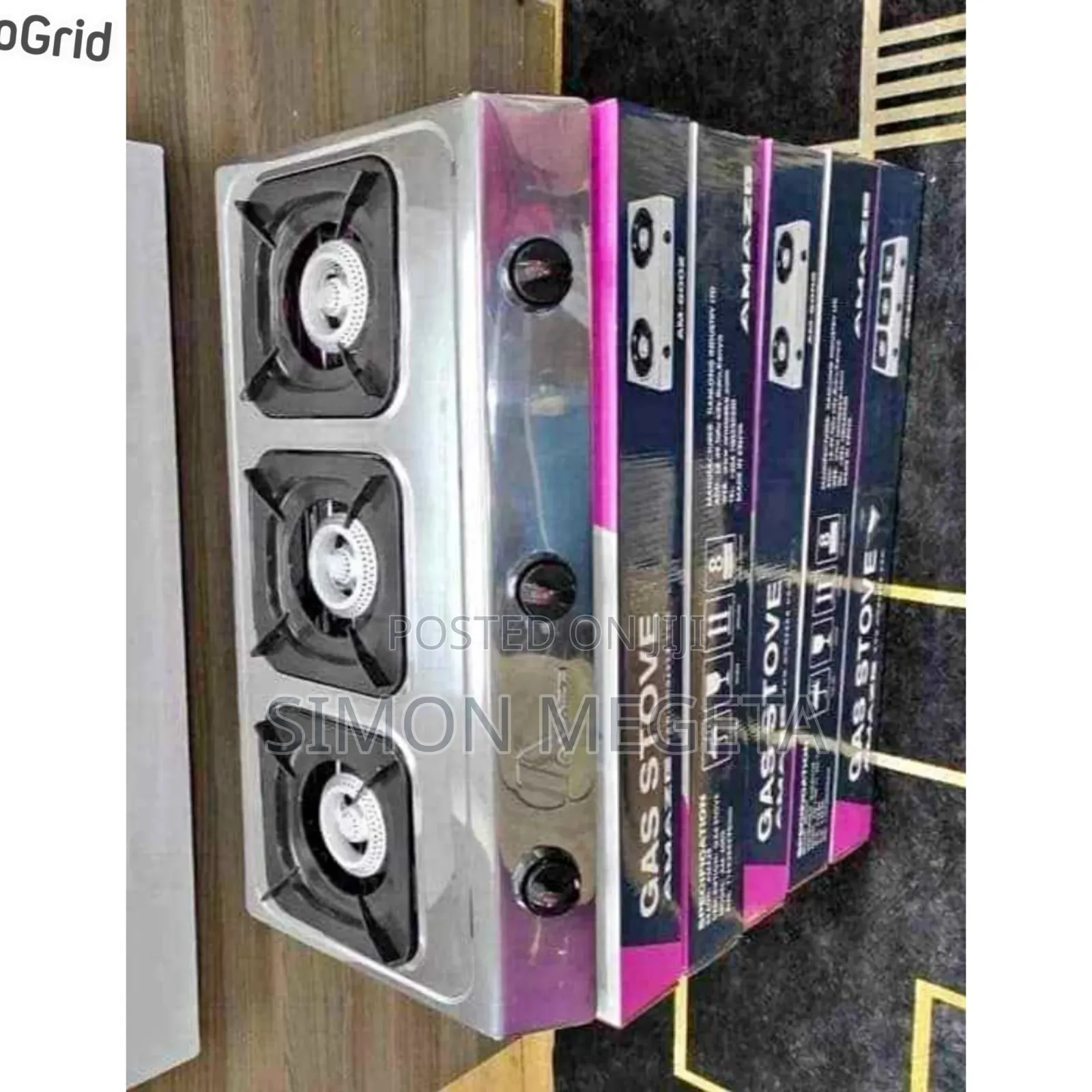 Available Amaze 3 Burner Table Top Cooker
