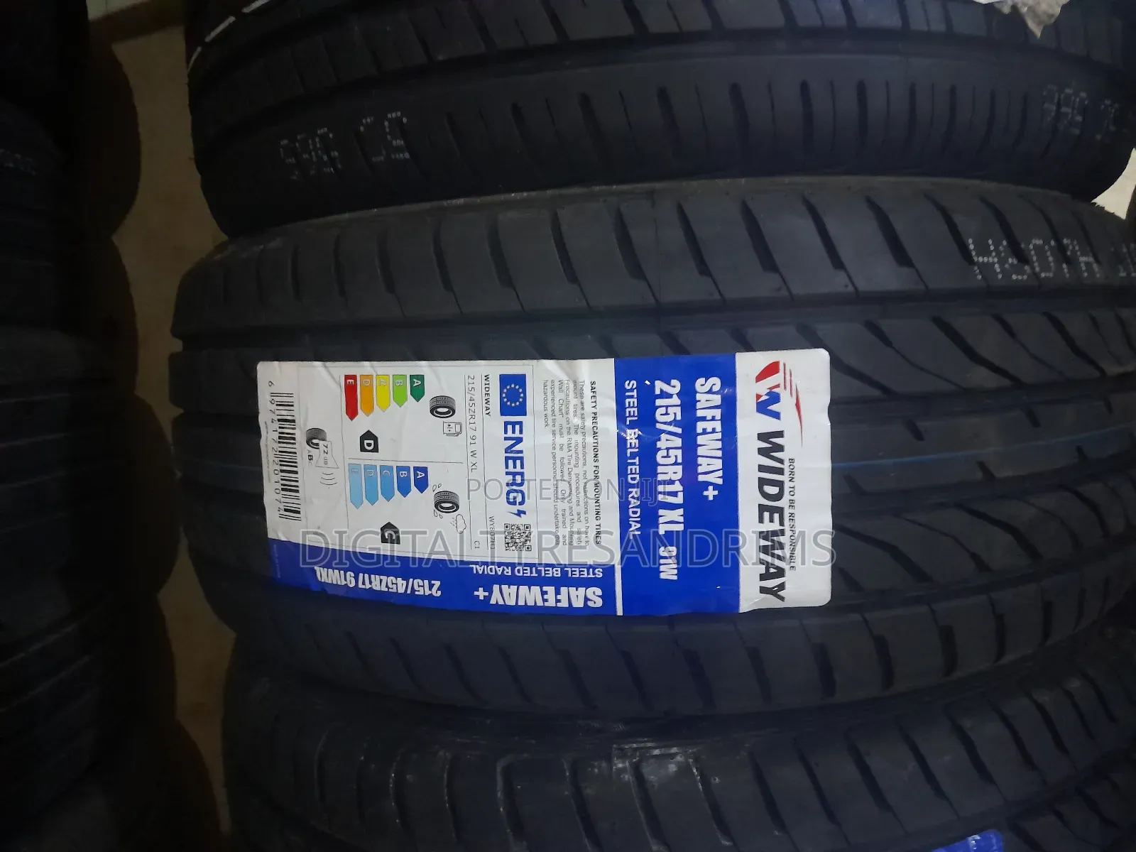 215/45r17 Wideway Tyres Brand New
